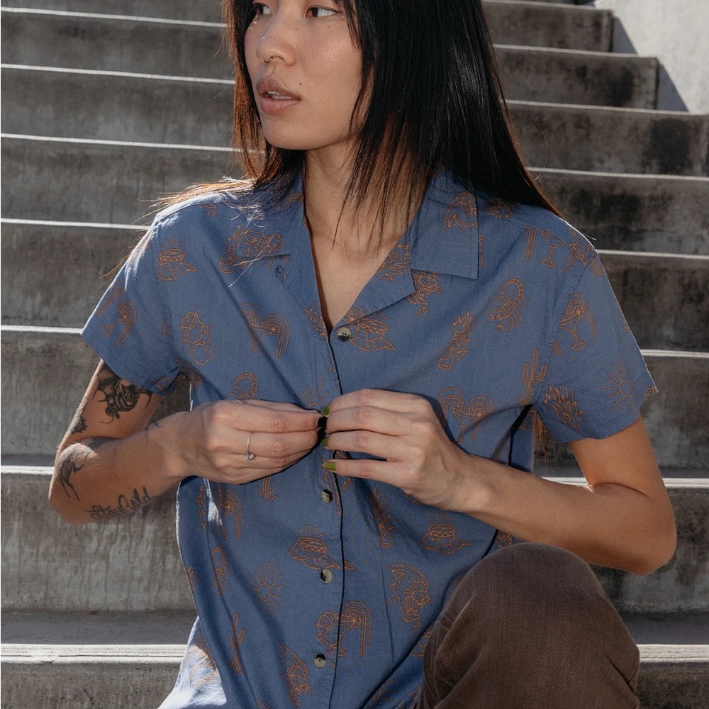 Pyknic - ADIOS BURRITOS BUTTON-UP -XXL